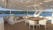 Motor Yacht Ziacanaia N33 Ferretti Custom Line - Cockpit